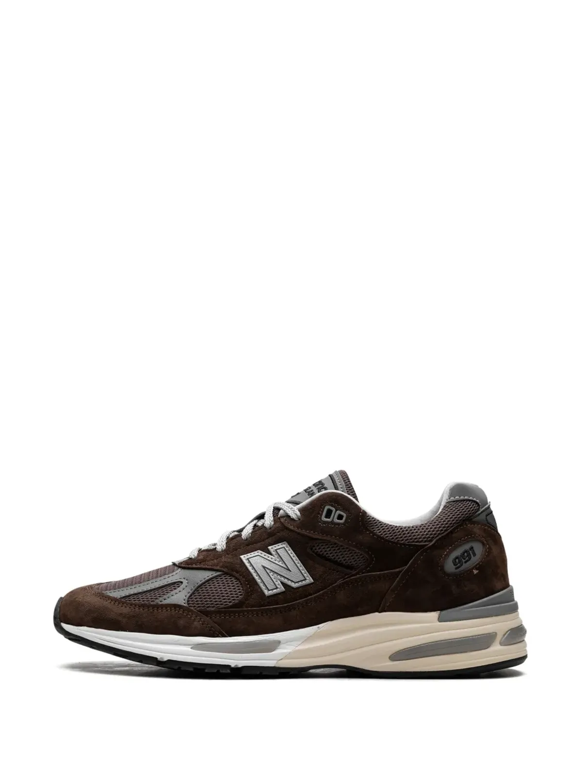 New Balance 英国製 991v2 Pinecone スニーカー ブラウン - 画像5