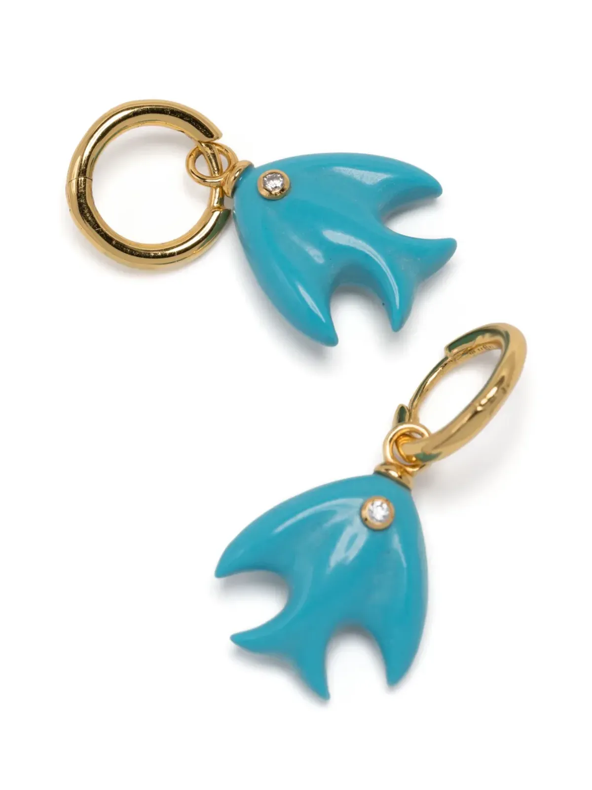 Eshvi 魚モチーフ ピアス - 画像3
