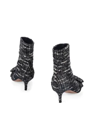 Gianvito Rossi ブークレ アンクルブーツ - ブラック - サムネイル3