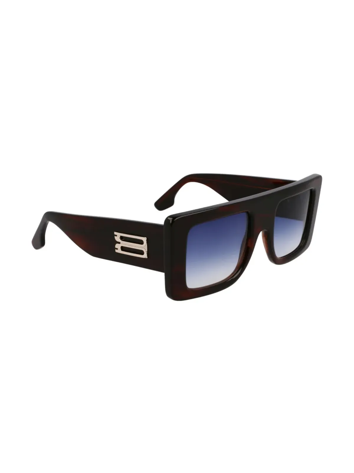 Victoria Beckham Eyewear ロゴ入りアームサングラス - ブラック - 画像2