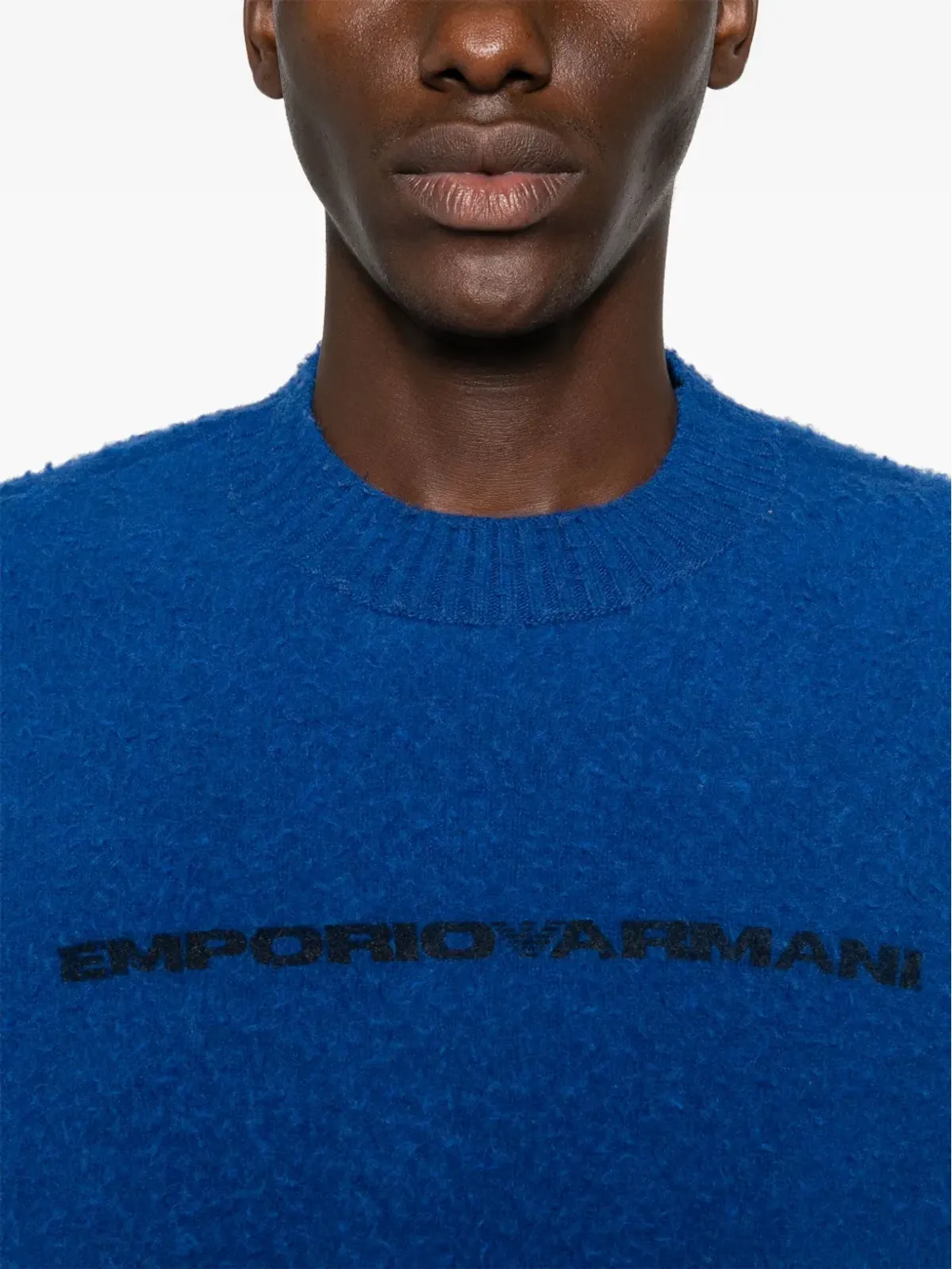 Emporio Armani ロゴプリント セーター - 画像5