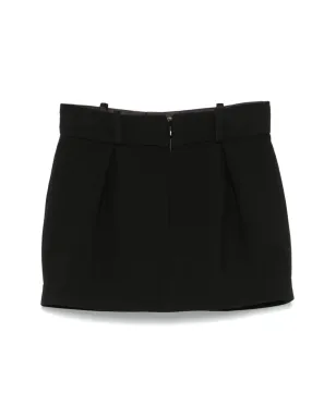 Dolce & Gabbana Kids プリーツディテールのミニスカート - ブラック - サムネイル2