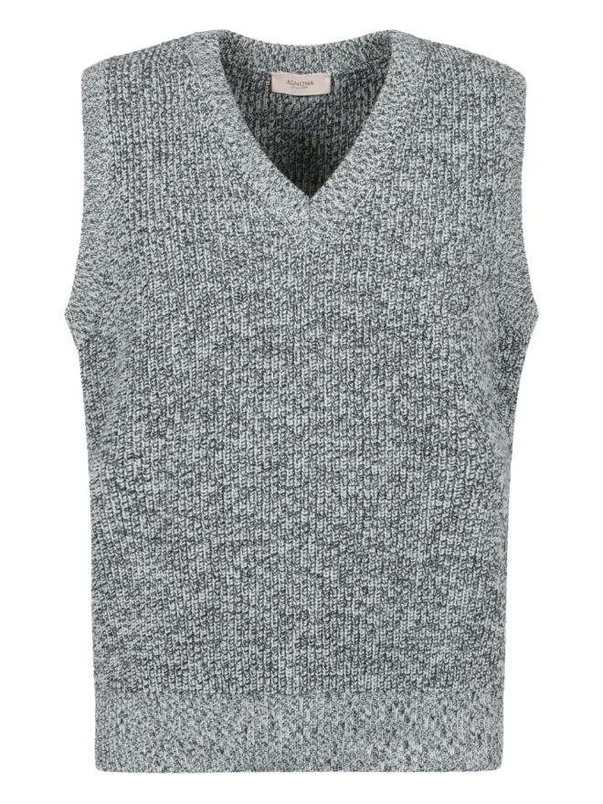 Agnona Agnona Vネックセーターの商品画像