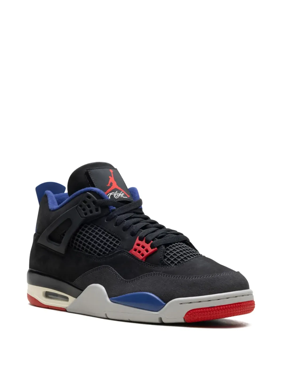 Jordan エアジョーダン 4 Rare Air ブラック/ファイアレッド/ディープロイヤルブルー/ダークスモークグレー/テックグレー スニーカー - 画像2