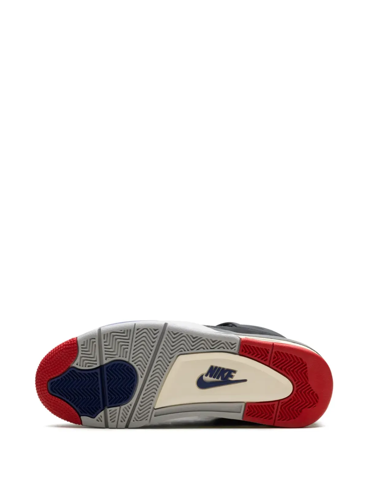 Jordan エアジョーダン 4 Rare Air ブラック/ファイアレッド/ディープロイヤルブルー/ダークスモークグレー/テックグレー スニーカー - 画像4