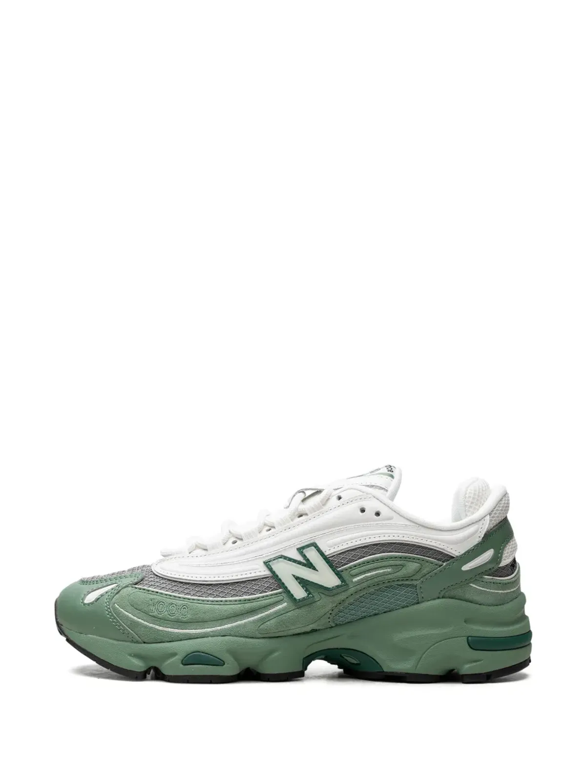 New Balance 1000 グリーン スニーカー - 画像5