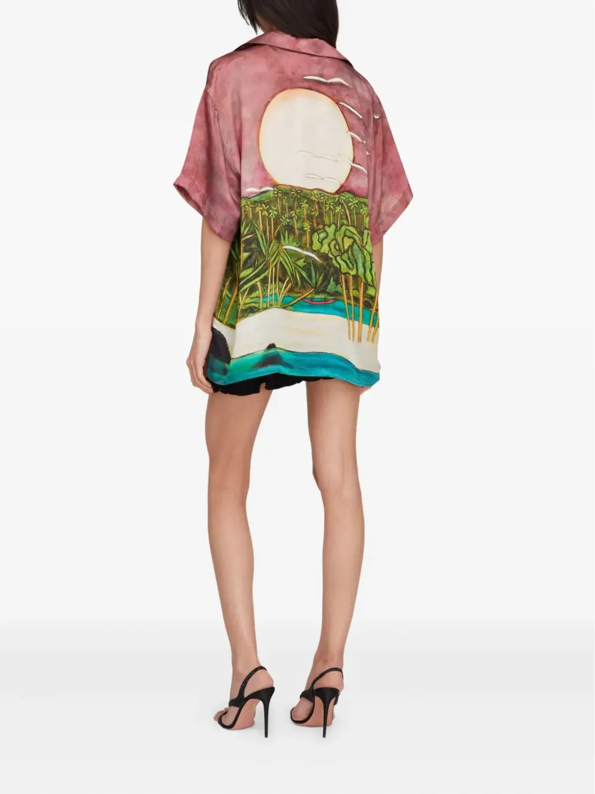 Donde Esteban La Sierra shirt - Green - 画像5