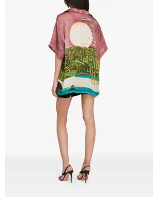 Donde Esteban La Sierra shirt - Green - サムネイル5