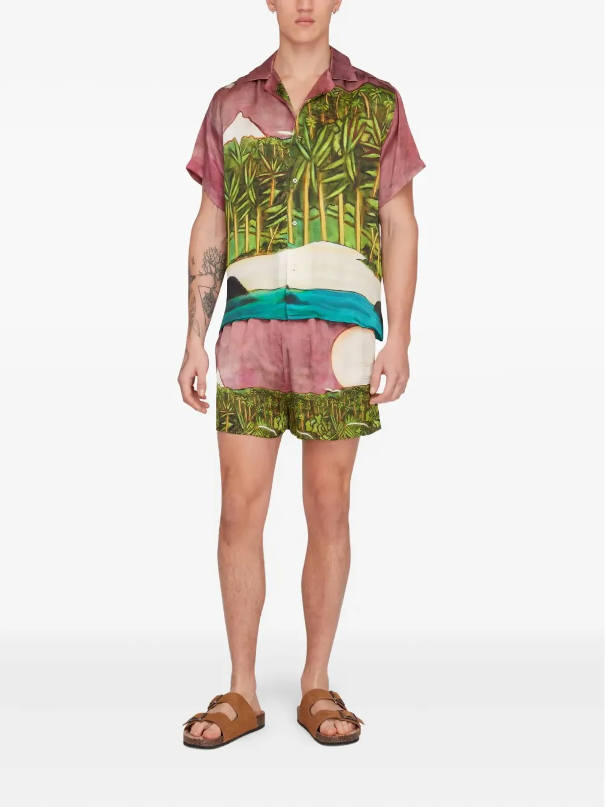 Donde Esteban La Sierra shirt - Green - 画像2