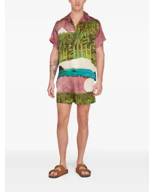 Donde Esteban La Sierra shirt - Green - サムネイル2