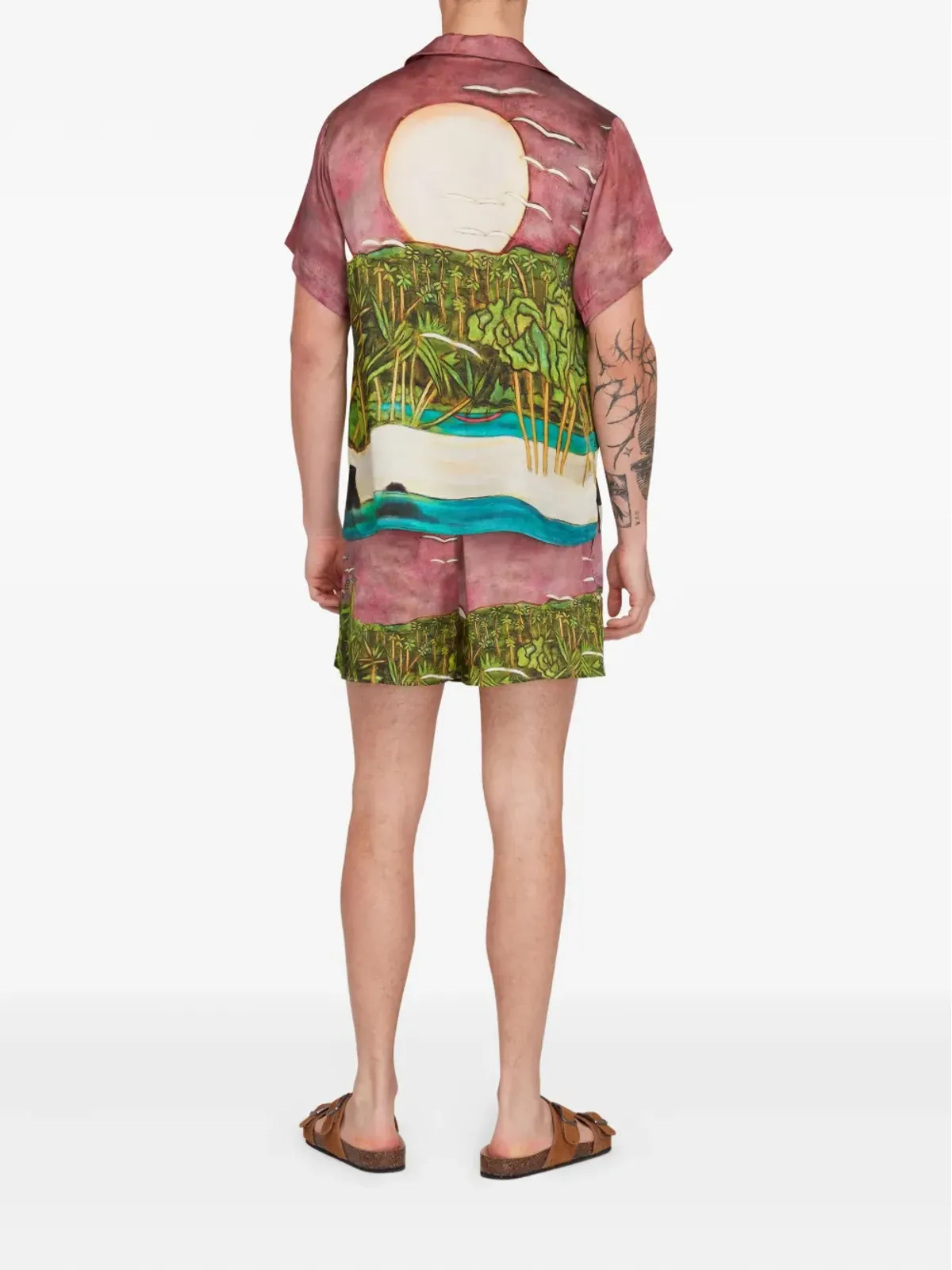 Donde Esteban La Sierra shirt - Green - 画像4