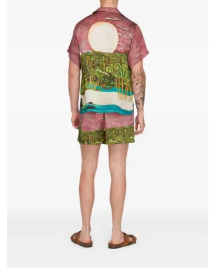 Donde Esteban La Sierra shirt - Green - サムネイル4