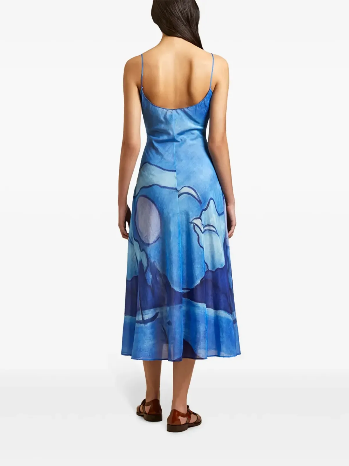 Donde Esteban Es Vedra midi dress - 画像3
