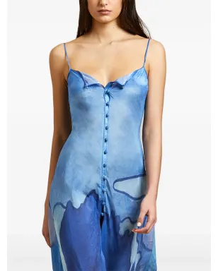 Donde Esteban Es Vedra midi dress - サムネイル4