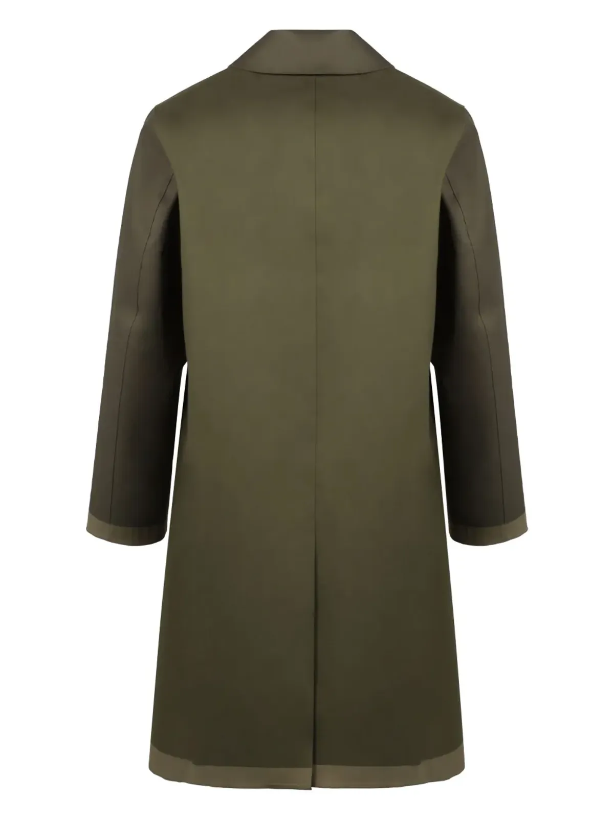 Mackintosh 綿のトレンチコート - グリーン - 画像2