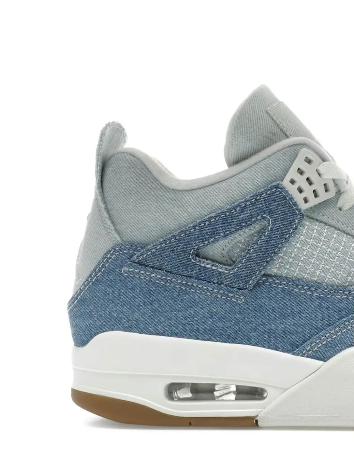 Jordan エアジョーダン4 デニムパネル スニーカー - ブルー - 画像2