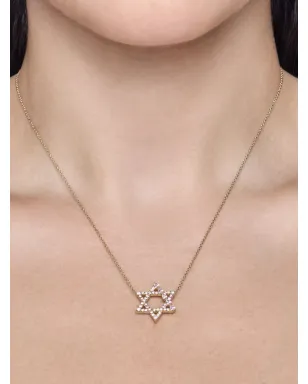 Jewels Aficionado x Sammy Jacqueline スター・オブ・ダビデ ダイヤモンド ネックレス - サムネイル4
