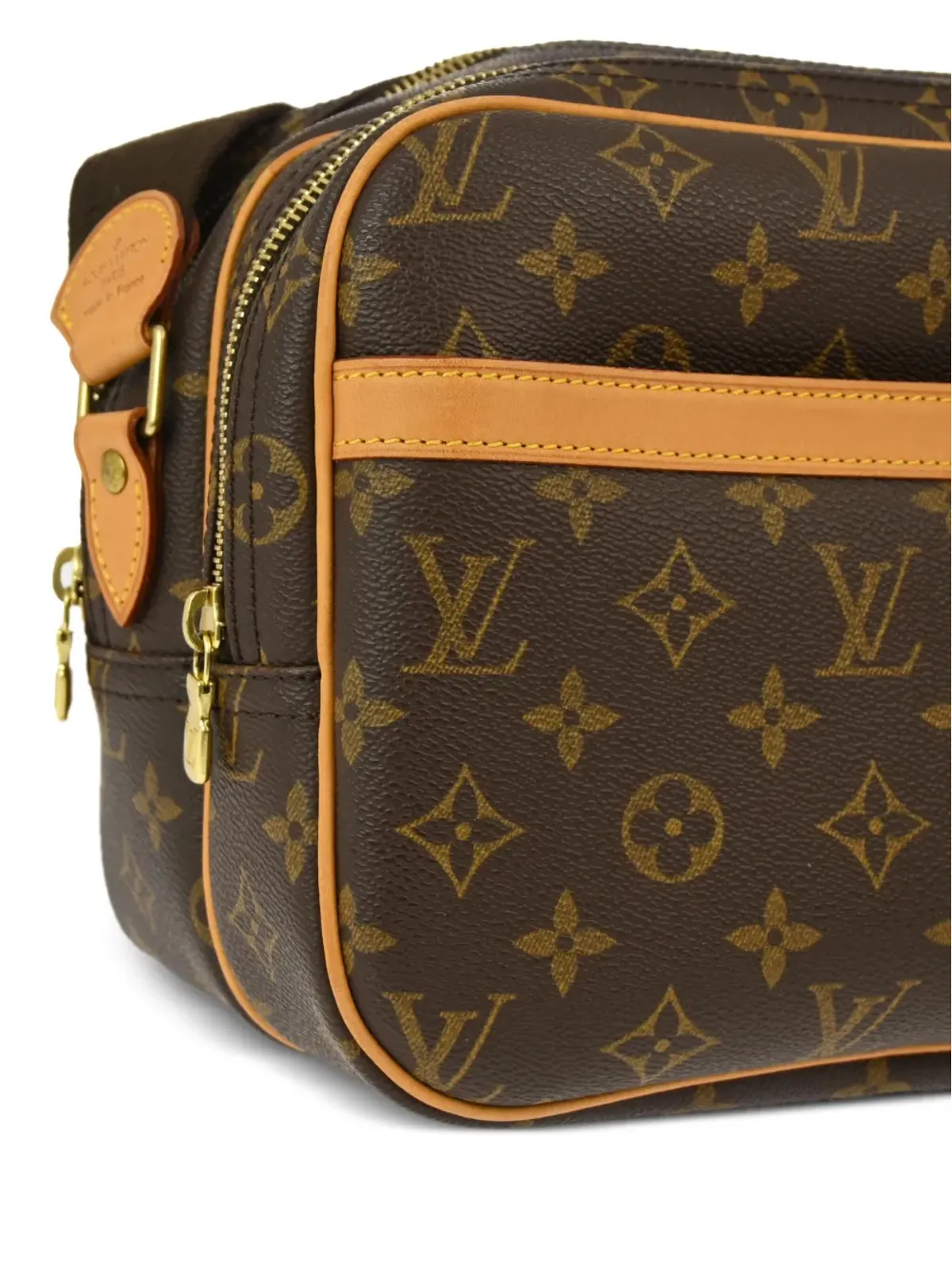 Louis Vuitton ビンテージ 2003 レポーター PM ショルダーバッグ - ブラウン - 画像3