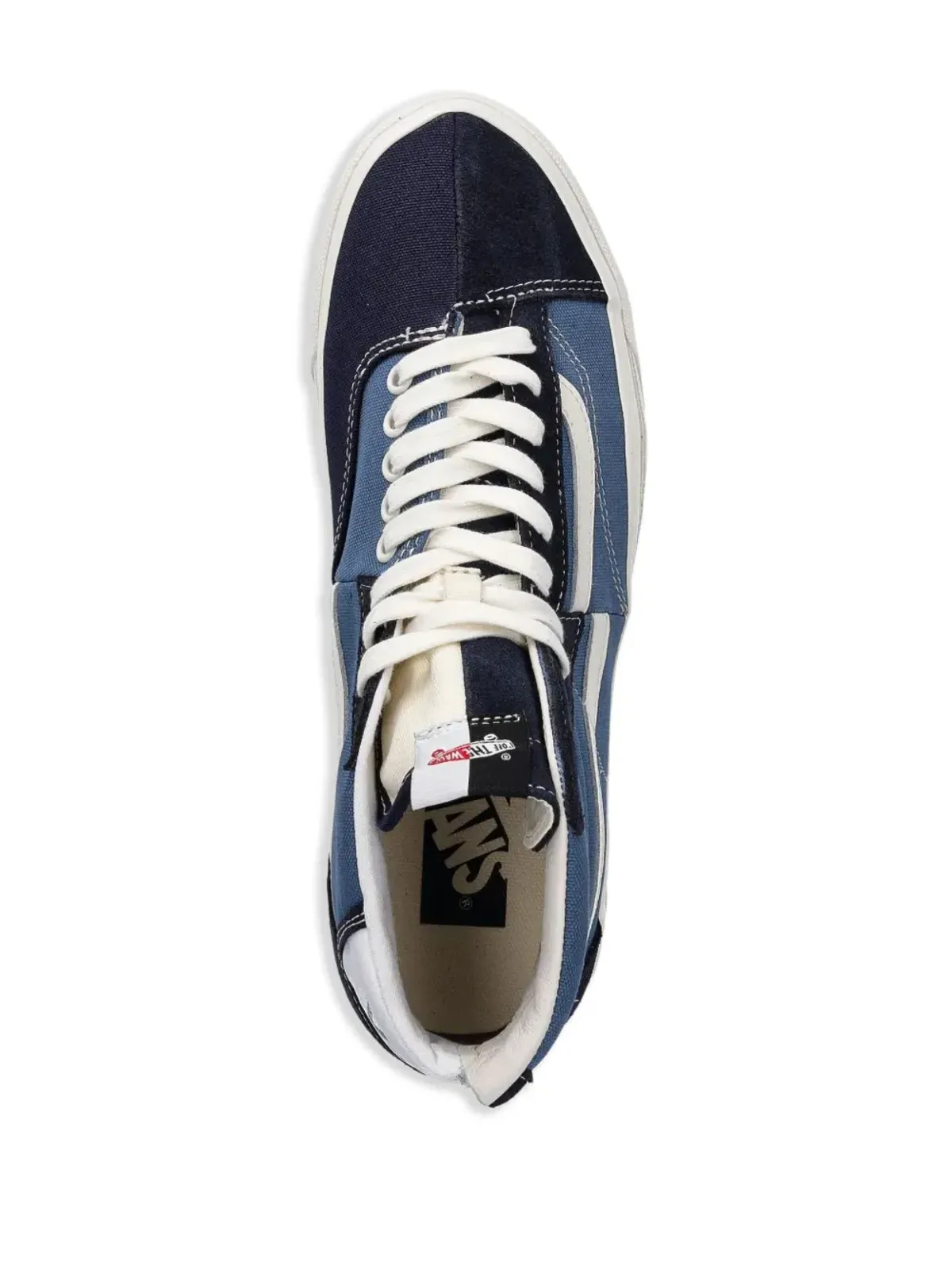 Vans Clash The Wall トレーナー ブルー - 画像4