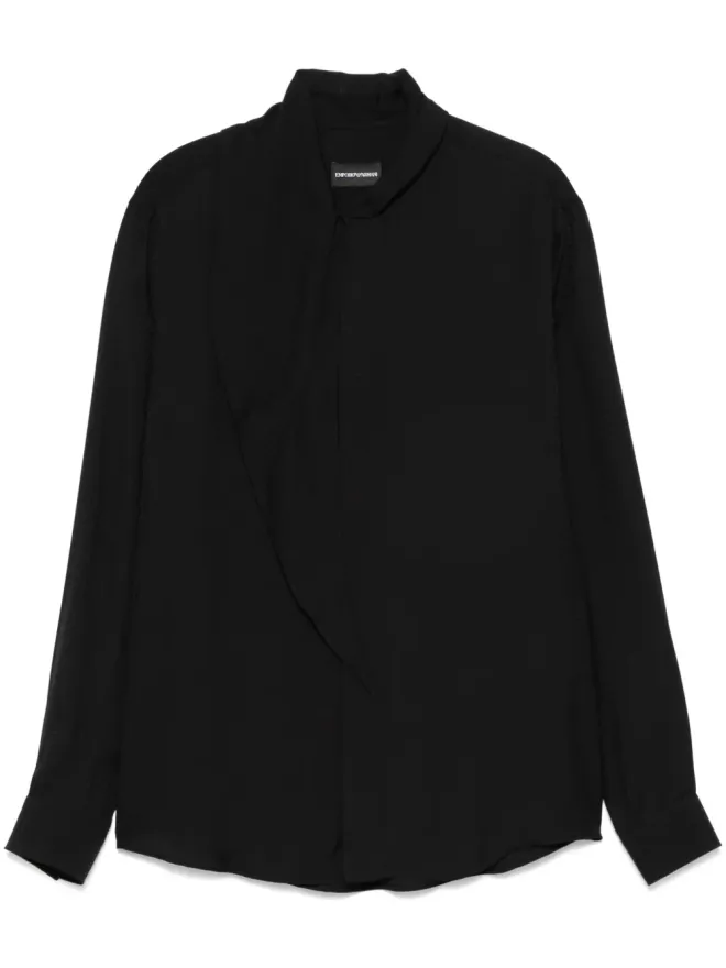 Emporio Armani Emporio Armani ジャカード シャツの商品画像