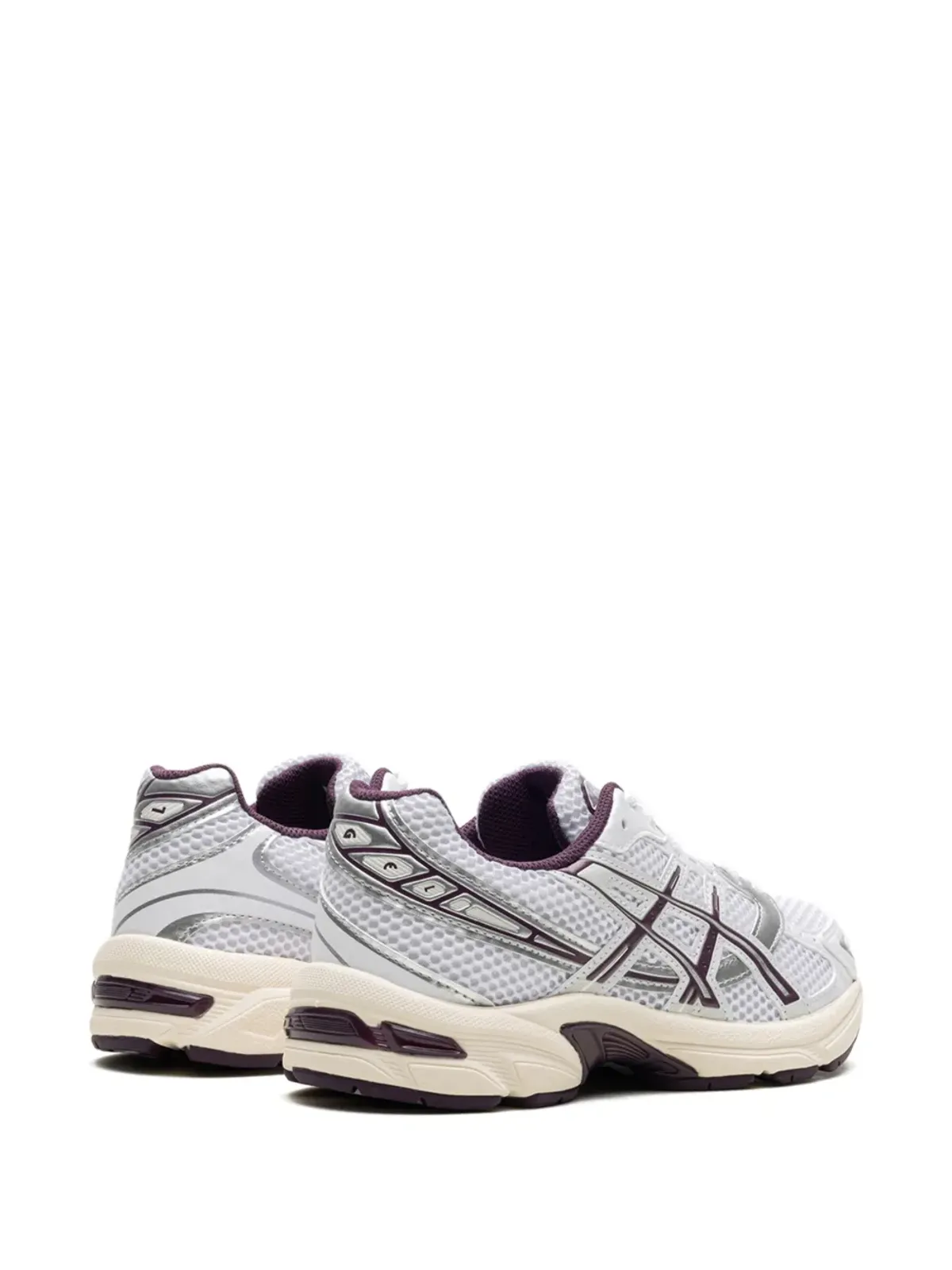 ASICS GEL-1130 ホワイト/ディーププラム スニーカー - 画像3
