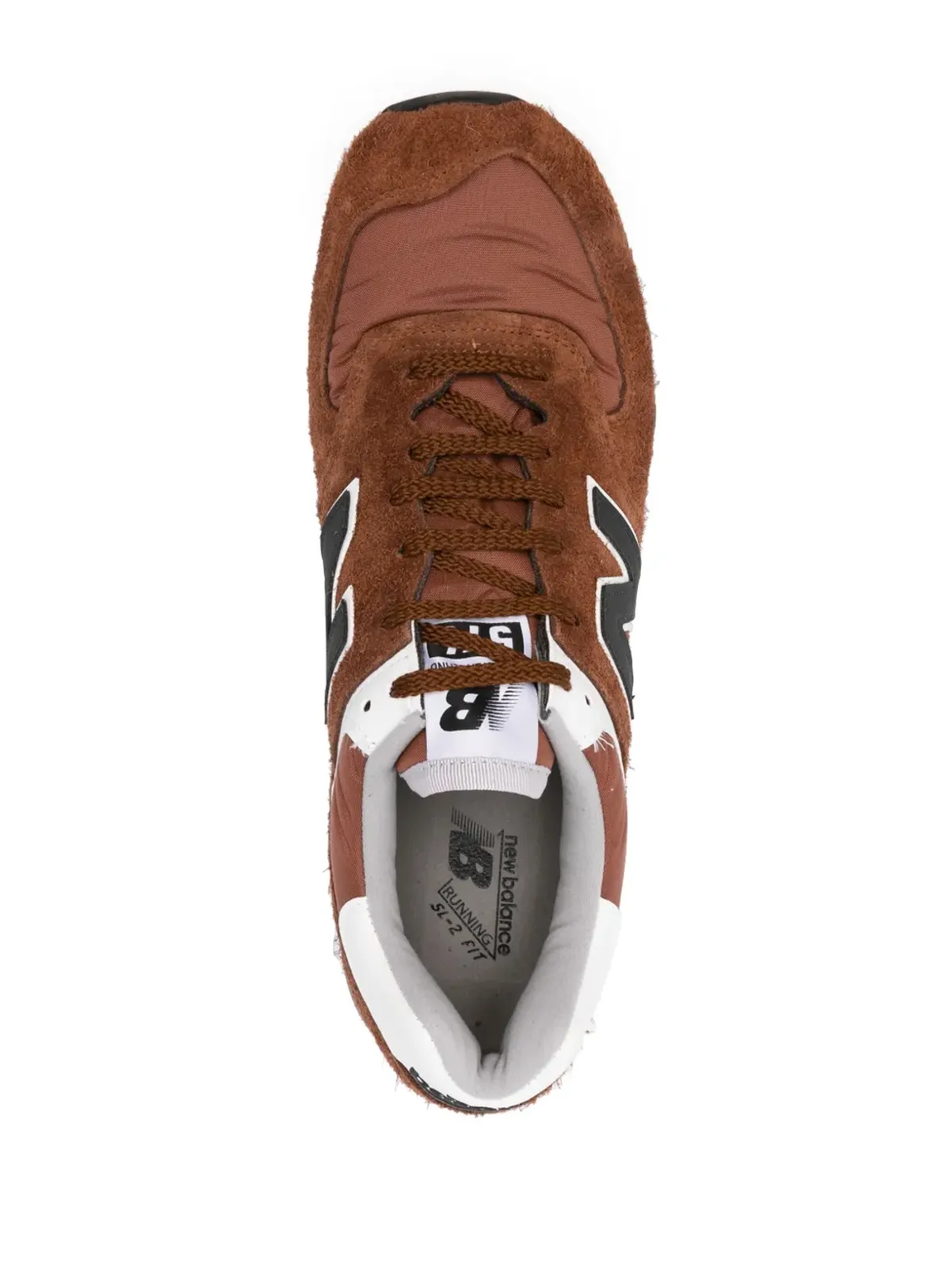 New Balance UK製 576 スニーカー ブラウン - 画像4