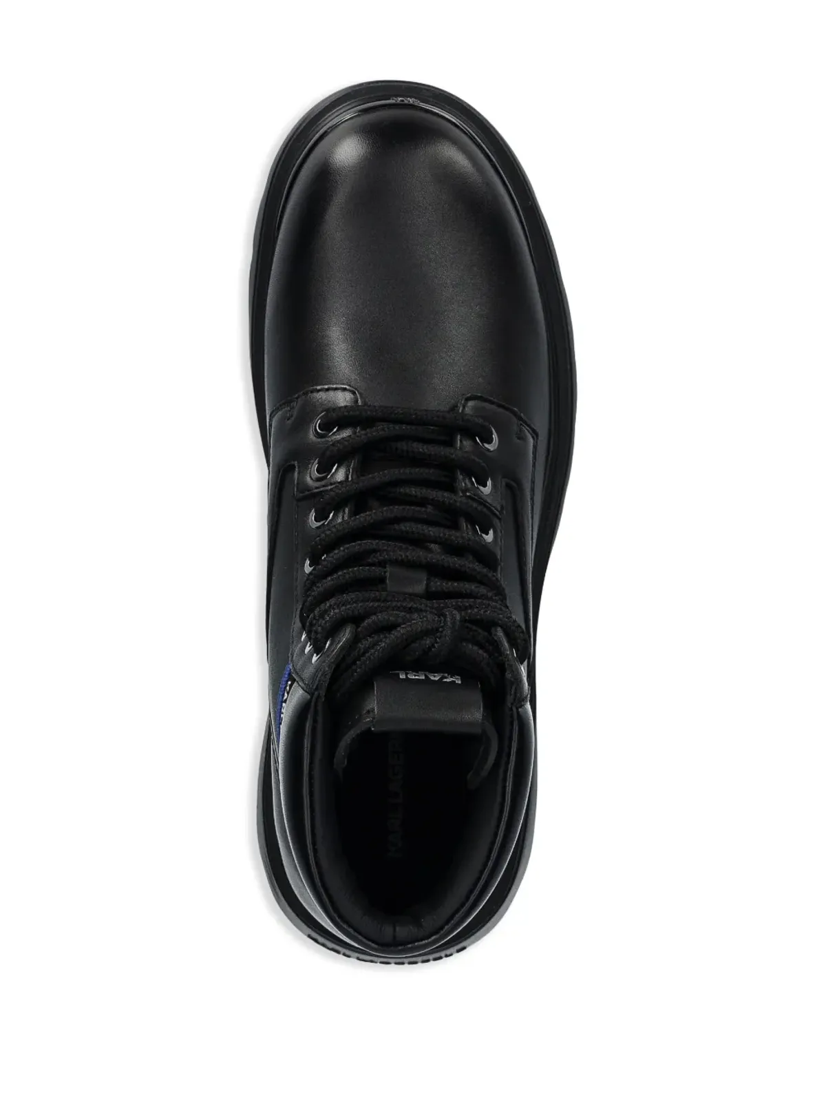 Karl Lagerfeld レースアップ アンクルブーツ - ブラック - 画像4