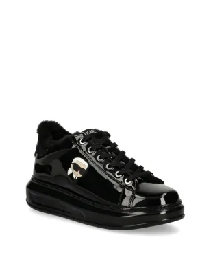 Karl Lagerfeld Ikonik NFT Kapri レザー スニーカー - ブラック - サムネイル2