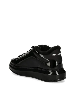 Karl Lagerfeld Ikonik NFT Kapri レザー スニーカー - ブラック - サムネイル3