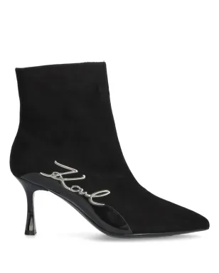 Karl Lagerfeld 80mm Sienna ブーツ - ブラック - サムネイル1