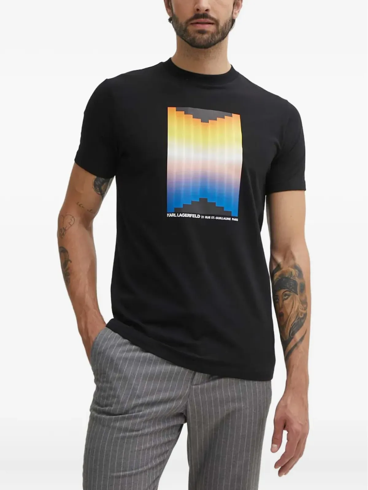 Karl Lagerfeld グラフィックプリントTシャツ - 画像1