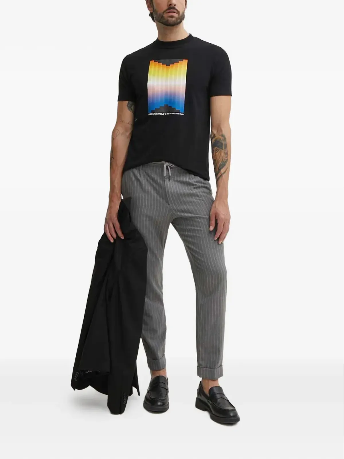 Karl Lagerfeld グラフィックプリントTシャツ - 画像2