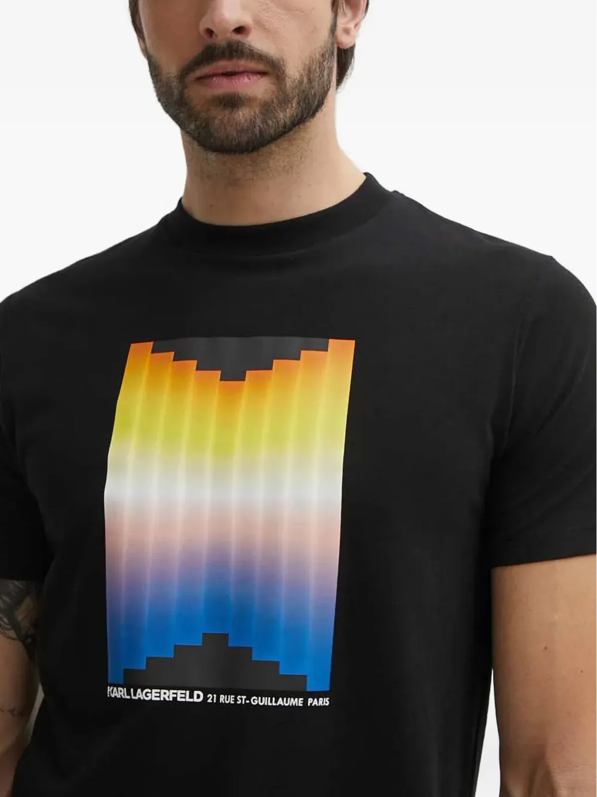 Karl Lagerfeld グラフィックプリントTシャツ - 画像4