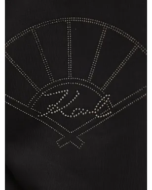 Karl Lagerfeld エンベリッシュド・ディテールのスウェットシャツ ブラック - サムネイル5
