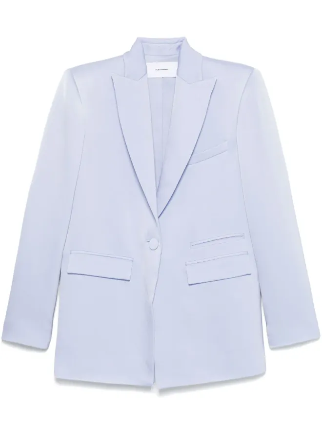 Alex Perry Alex Perry サテン・クレープ ブレザー - ブルーの商品画像