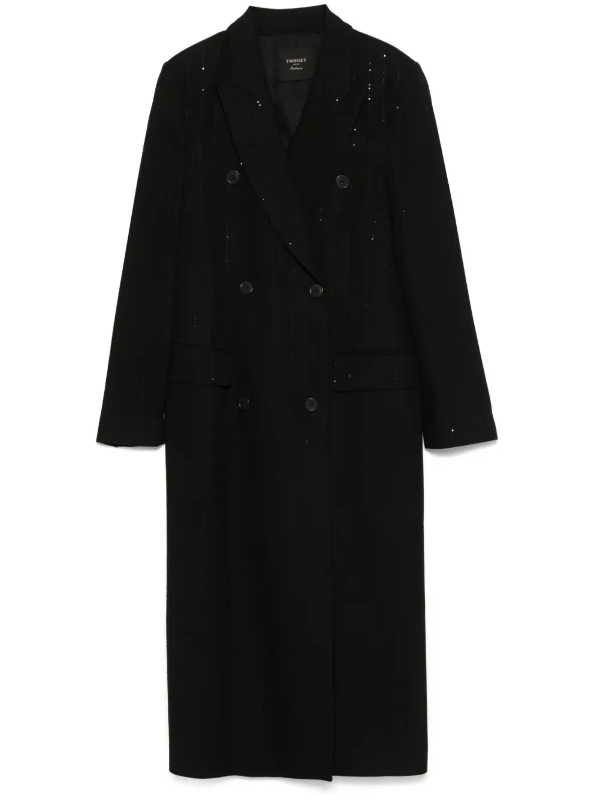 TWINSET スパンコール付きコート - 画像1