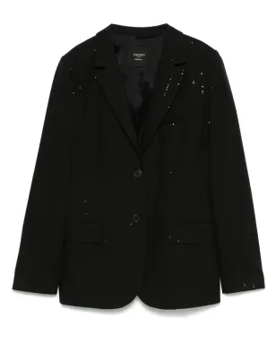 TWINSET スパンコール ブレザー - ブラック - サムネイル1