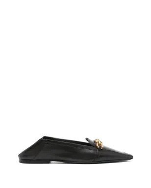 Saint Laurent チェーンリンク ローファー - ブラウン - サムネイル5