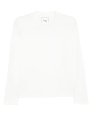 Y-3 ロゴプリント コットンTシャツ - ホワイト - サムネイル1