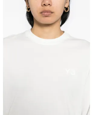 Y-3 ロゴプリント コットンTシャツ - ホワイト - サムネイル5