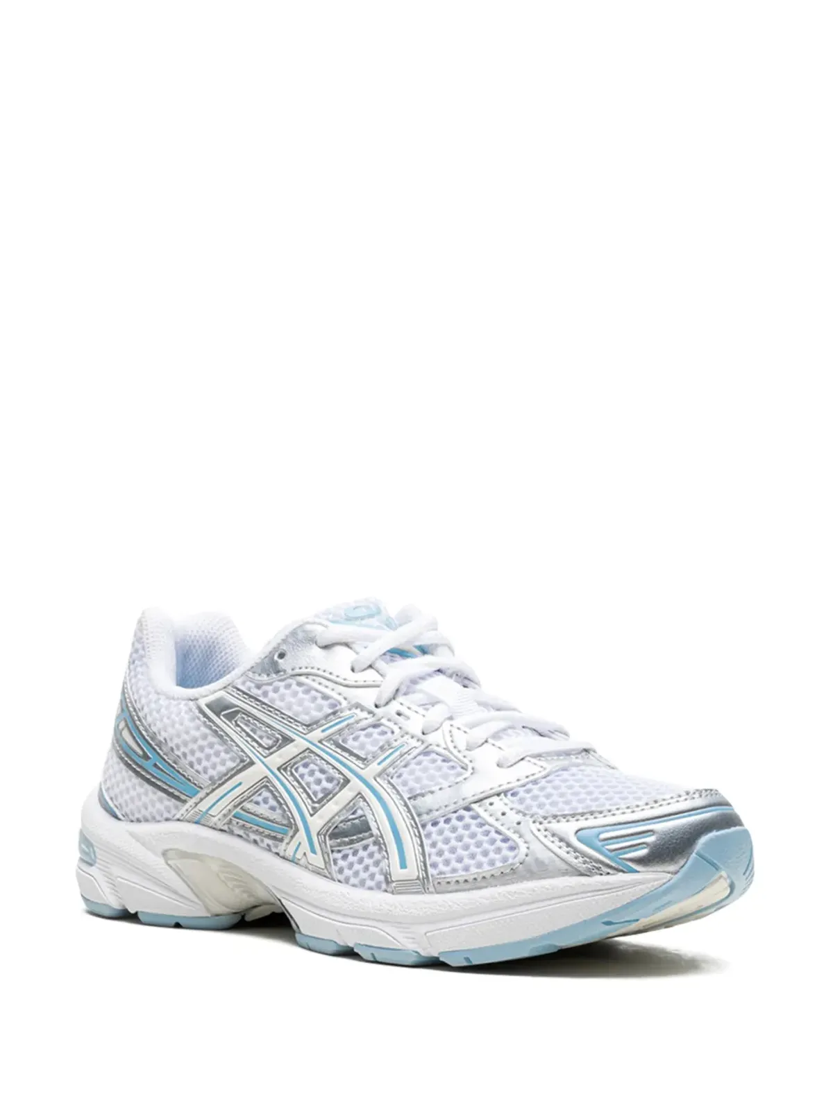 ASICS GEL-1130 ホワイト/アイボリー/ライトブルー スニーカー - 画像2