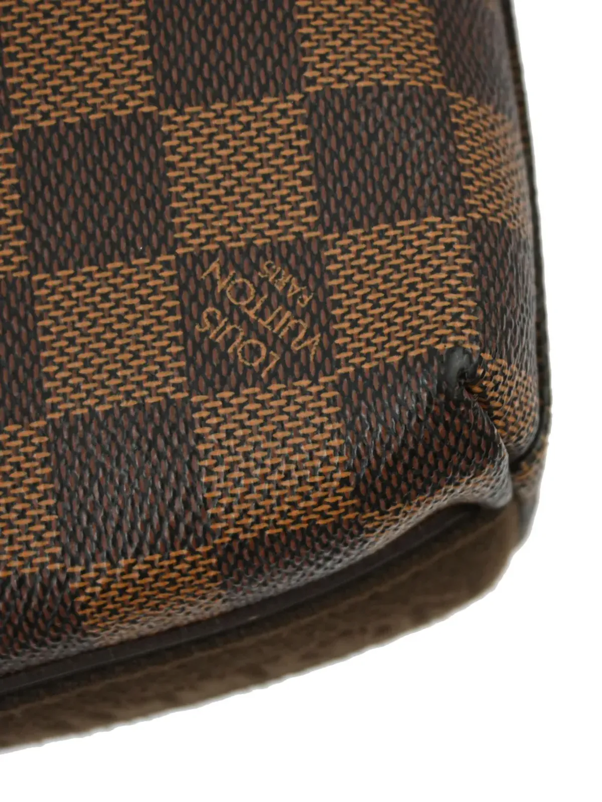 Louis Vuitton ビンテージ 2011 Trotteur Beaubourg ショルダーバッグ ブラウン - 画像5