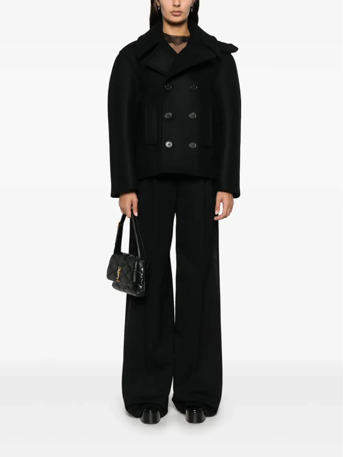 Saint Laurent ウールジャケット - ブラック - 画像2