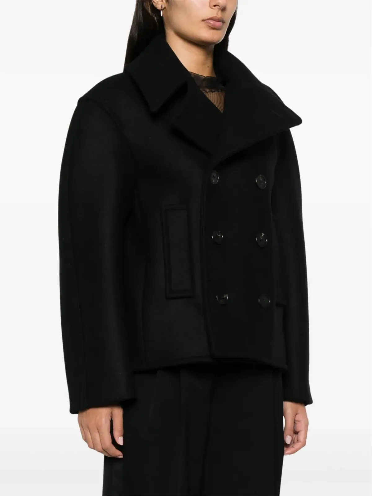 Saint Laurent ウールジャケット - ブラック - 画像3
