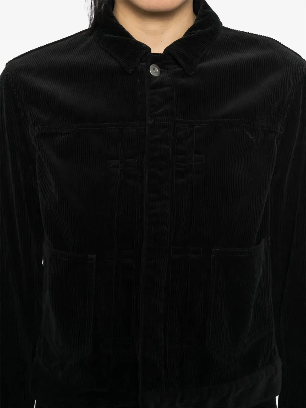 Tu es mon Tresor The Emerald corduroy jacket - 画像5