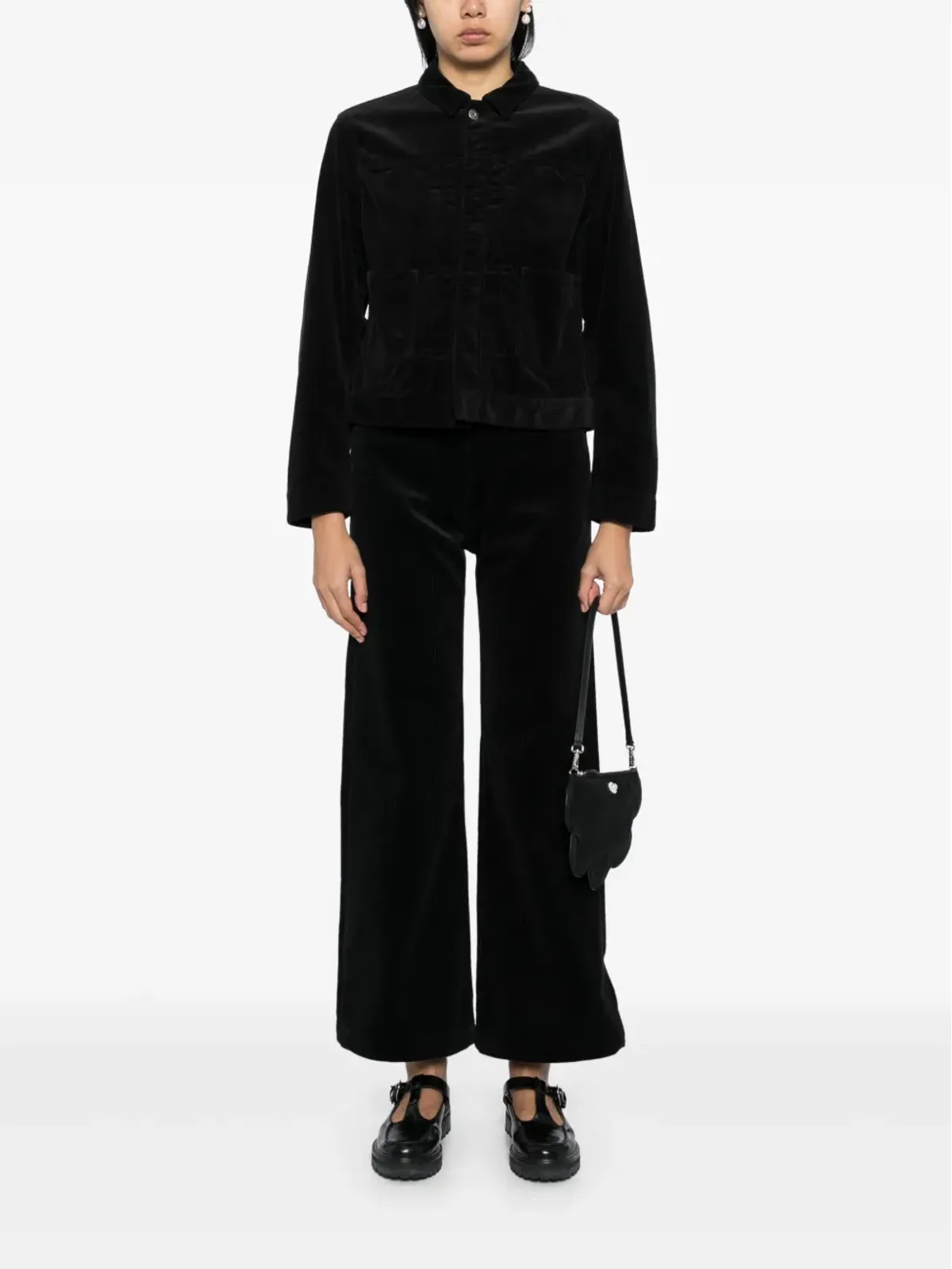 Tu es mon Tresor The Emerald corduroy jacket - 画像2