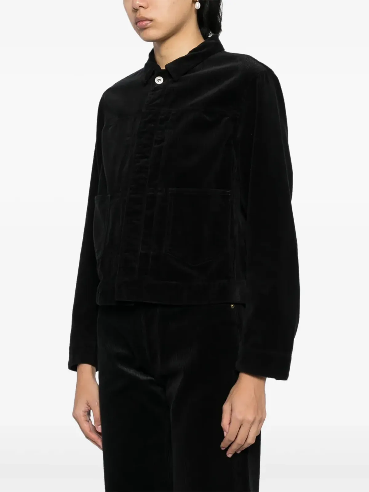 Tu es mon Tresor The Emerald corduroy jacket - 画像3