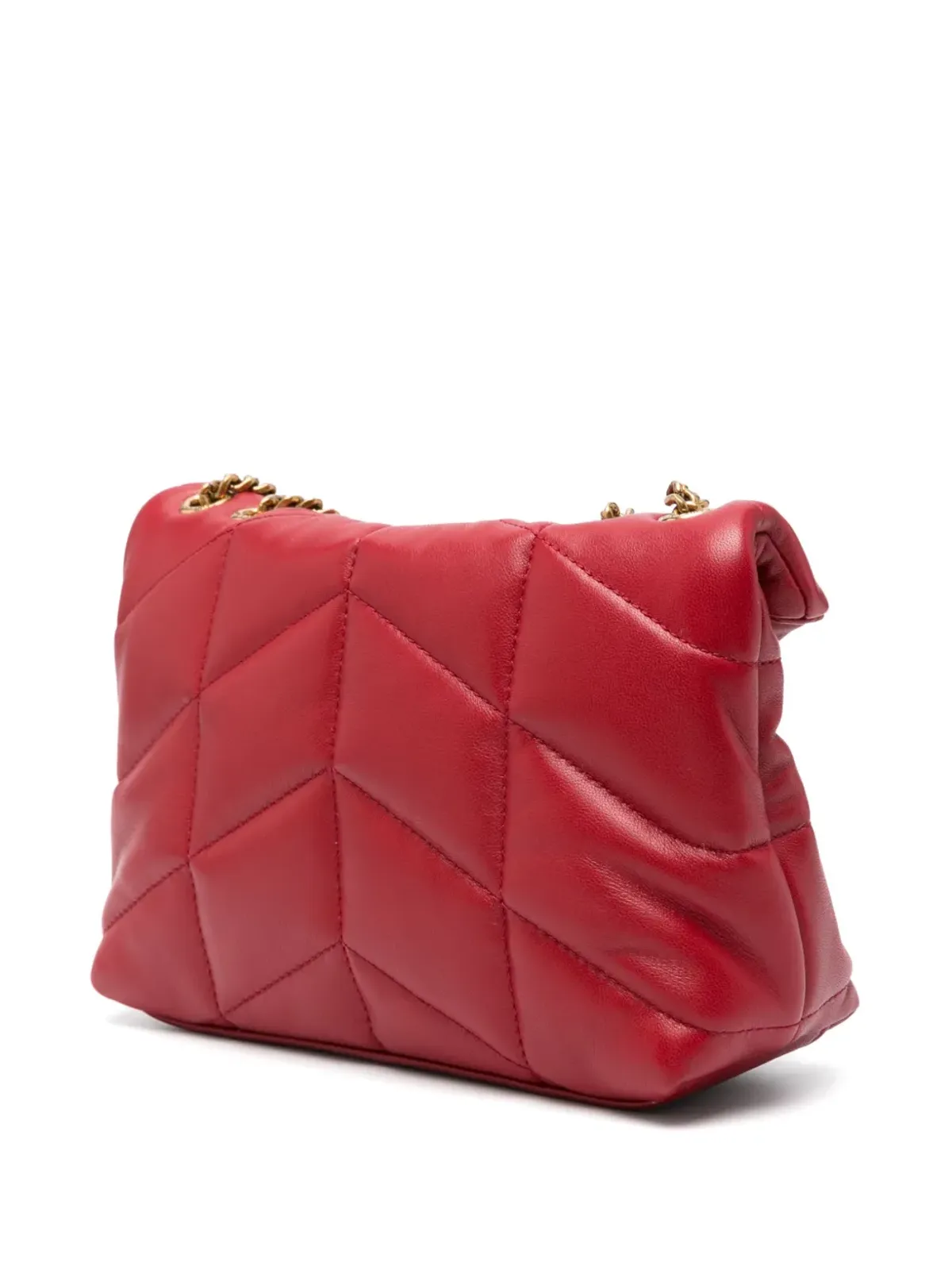Saint Laurent ミニパファー・トイ ショルダーバッグ - レッド - 画像3