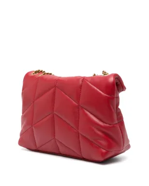 Saint Laurent ミニパファー・トイ ショルダーバッグ - レッド - サムネイル3