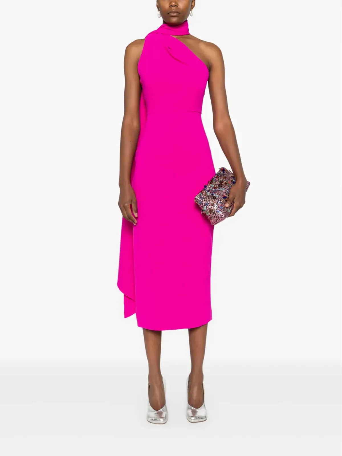 Solace London Samira midi dress - Pink - 画像2